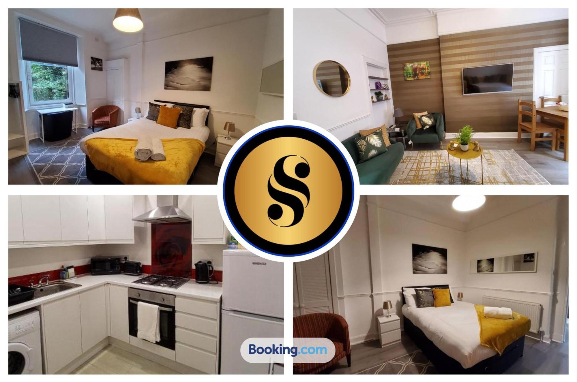 Leith Spectacular Apartment By Sensational Stay Short Lets & Serviced Accommodation With 6 Separate Beds & 2 Baths Edimburgo Exterior foto